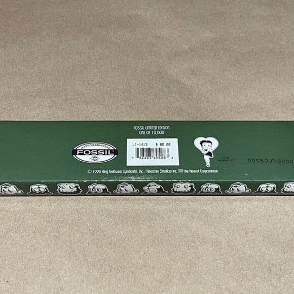 Collector's Item: Betty Boop Limited Edition Fossil Watch - Picture 10 of 10